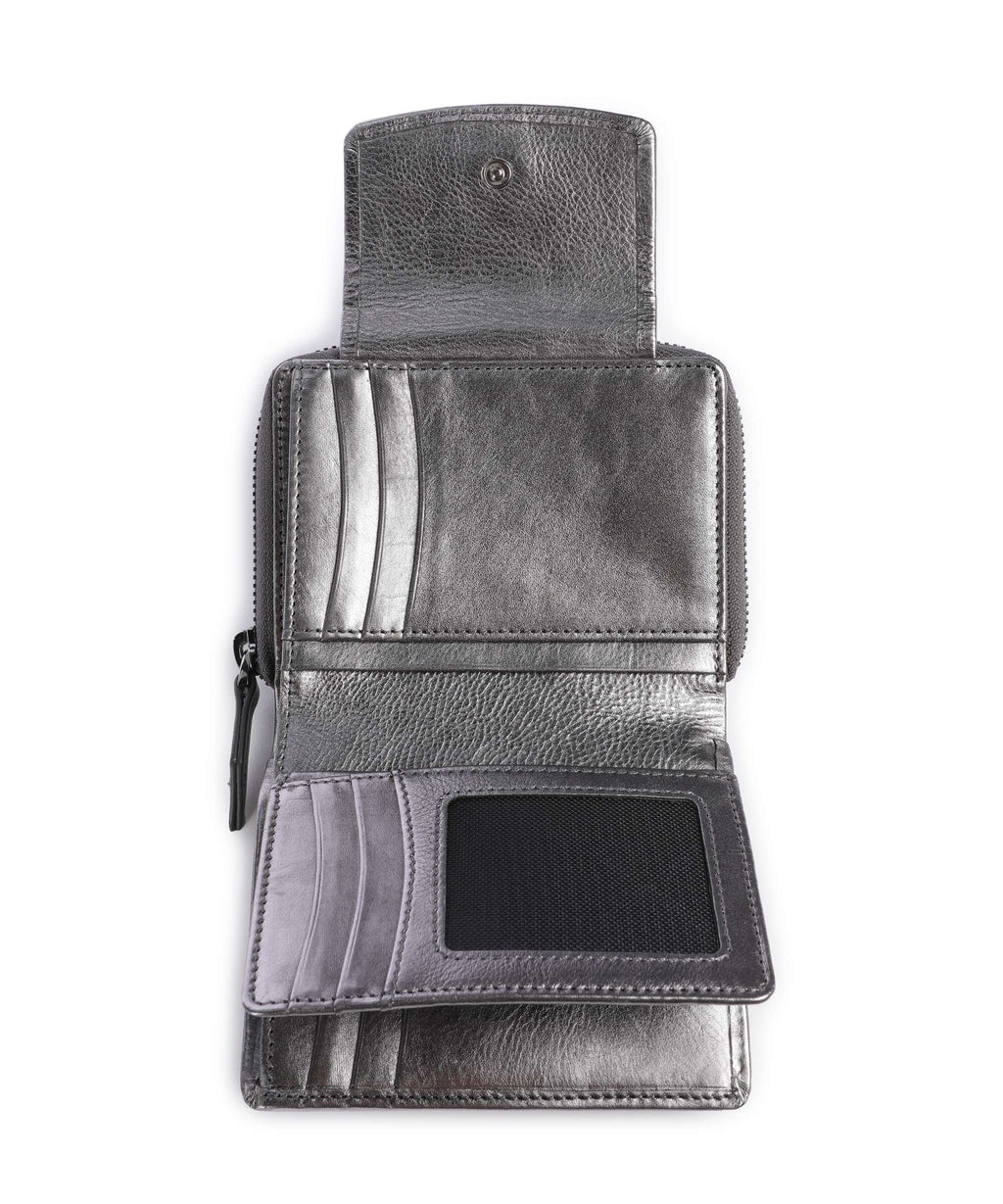Braun Büffel Ruby Wallet silver