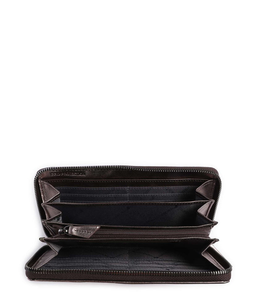 Braun Büffel Ruby RFID Wallet bronze