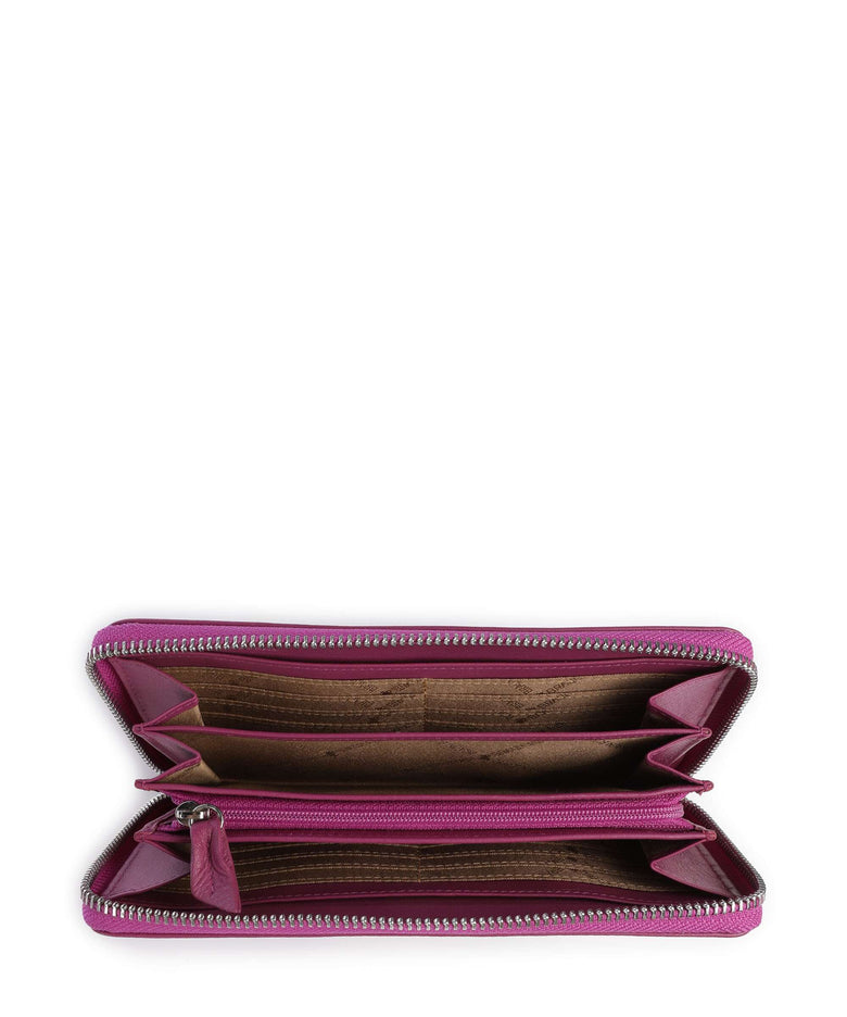 Braun Büffel Joy Wallet purple plum