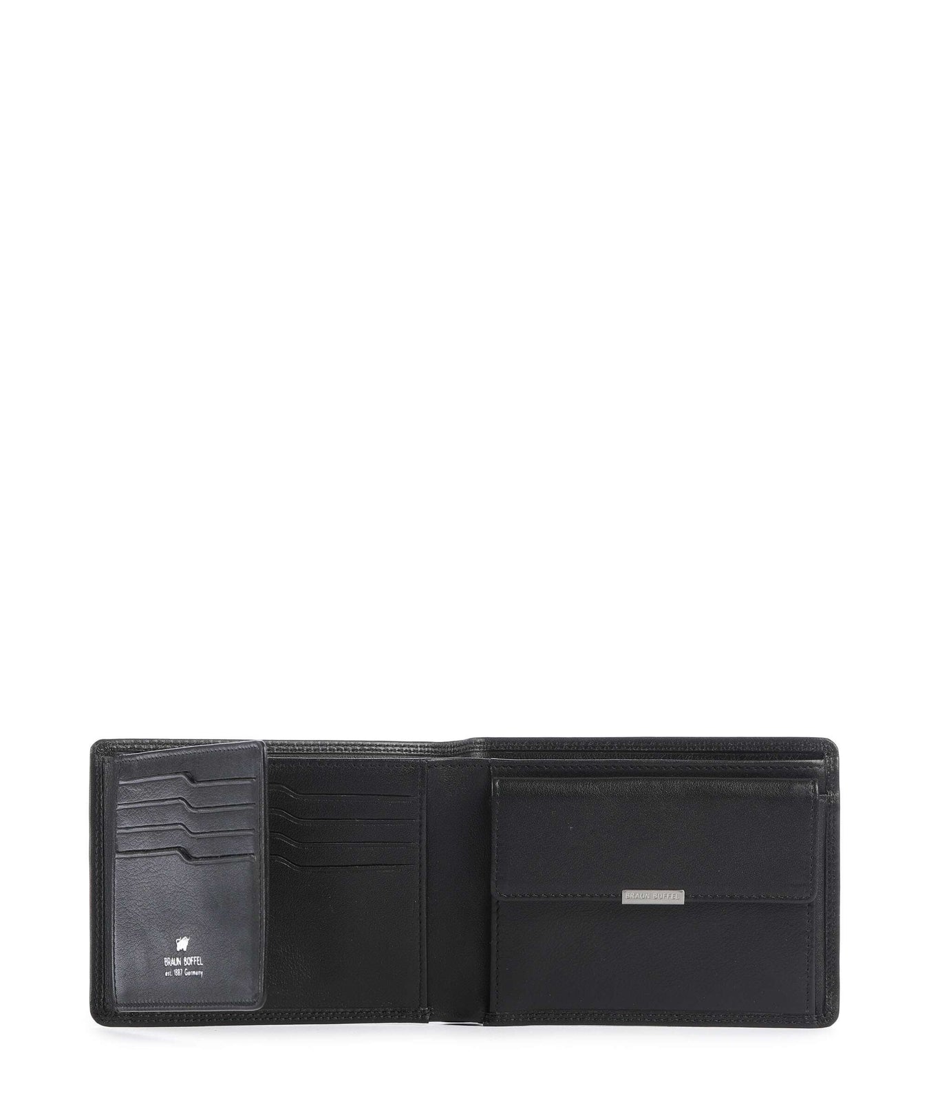 Braun Büffel Golf RFID Wallet schwarz