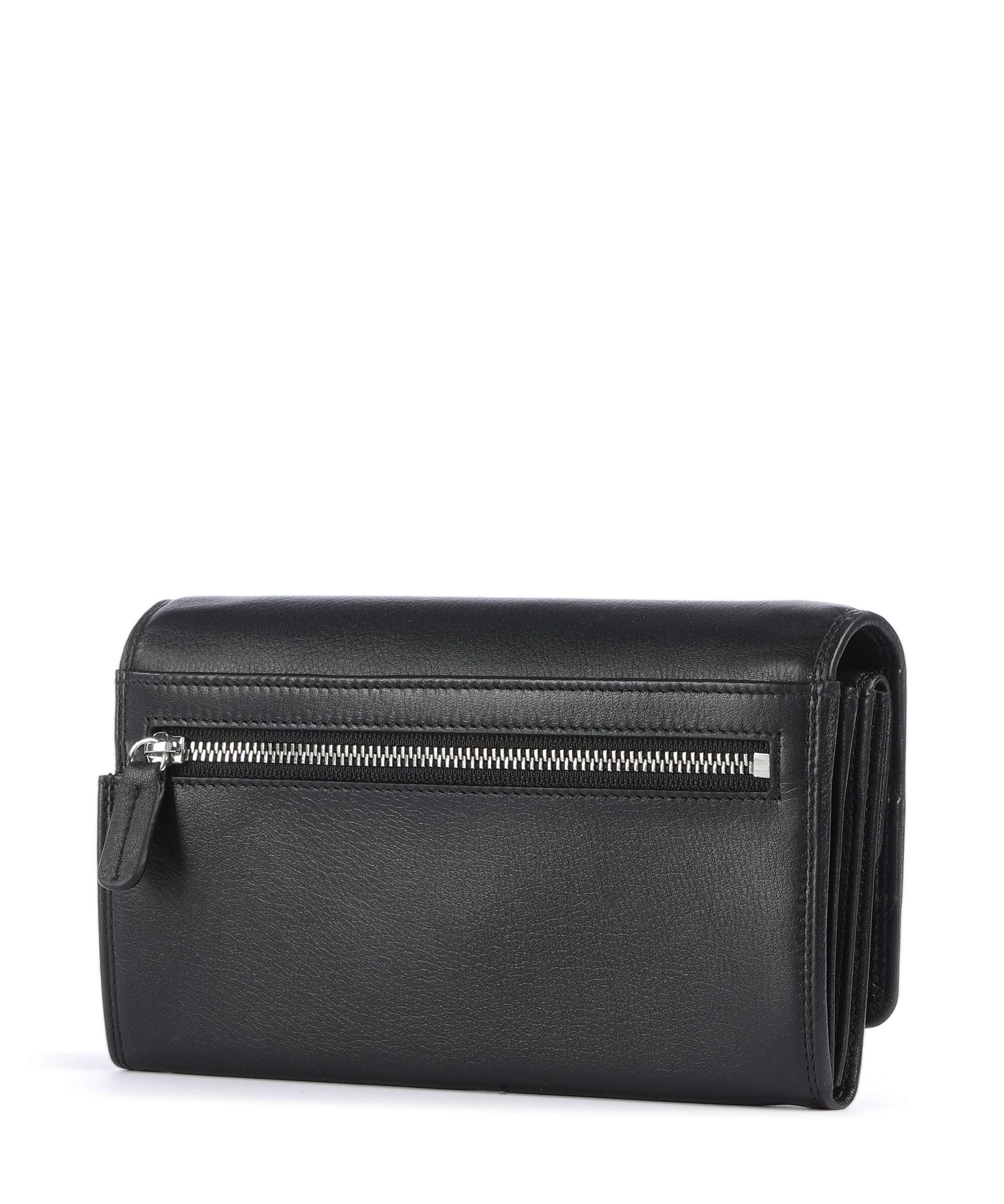 Braun Büffel Golf Wallet schwarz