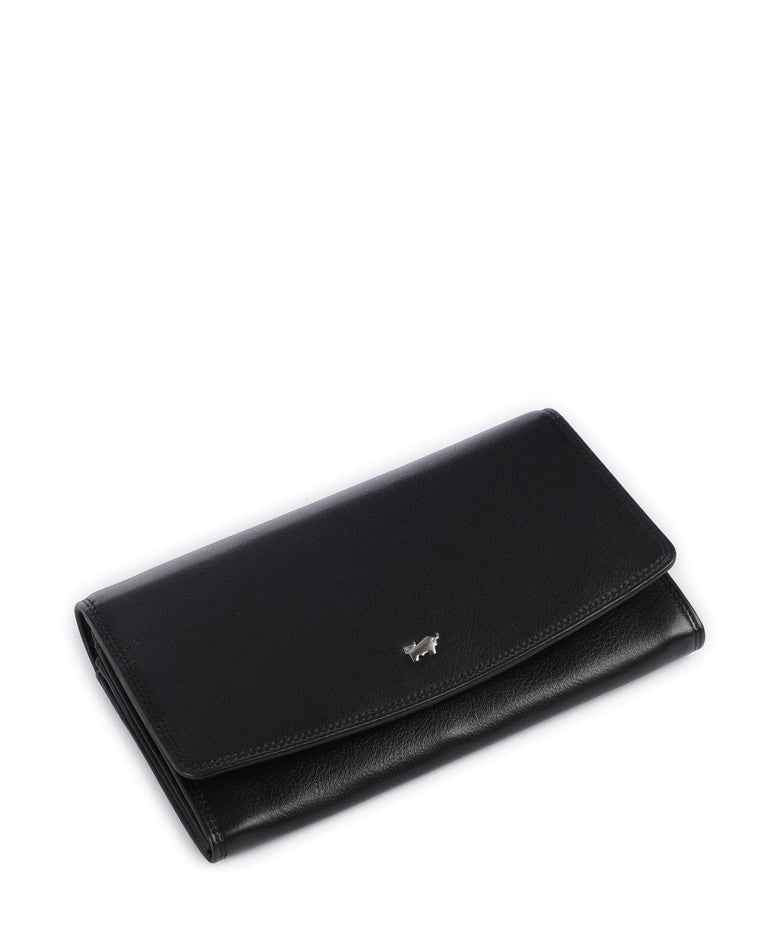 Braun Büffel Golf RFID Wallet schwarz