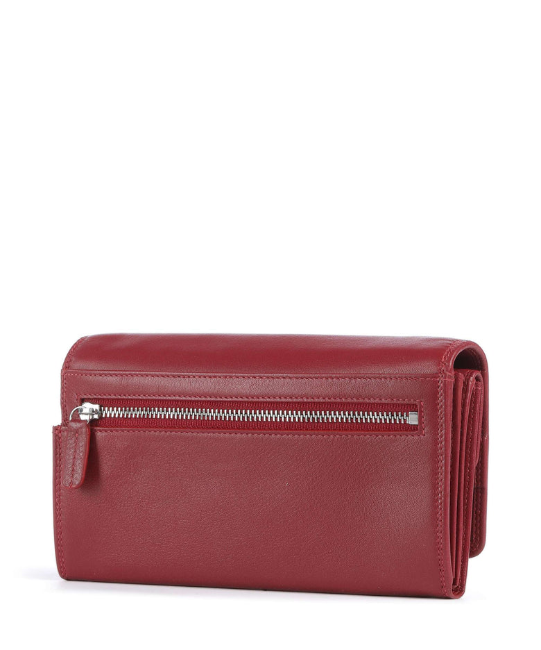 Braun Büffel Golf Wallet rot