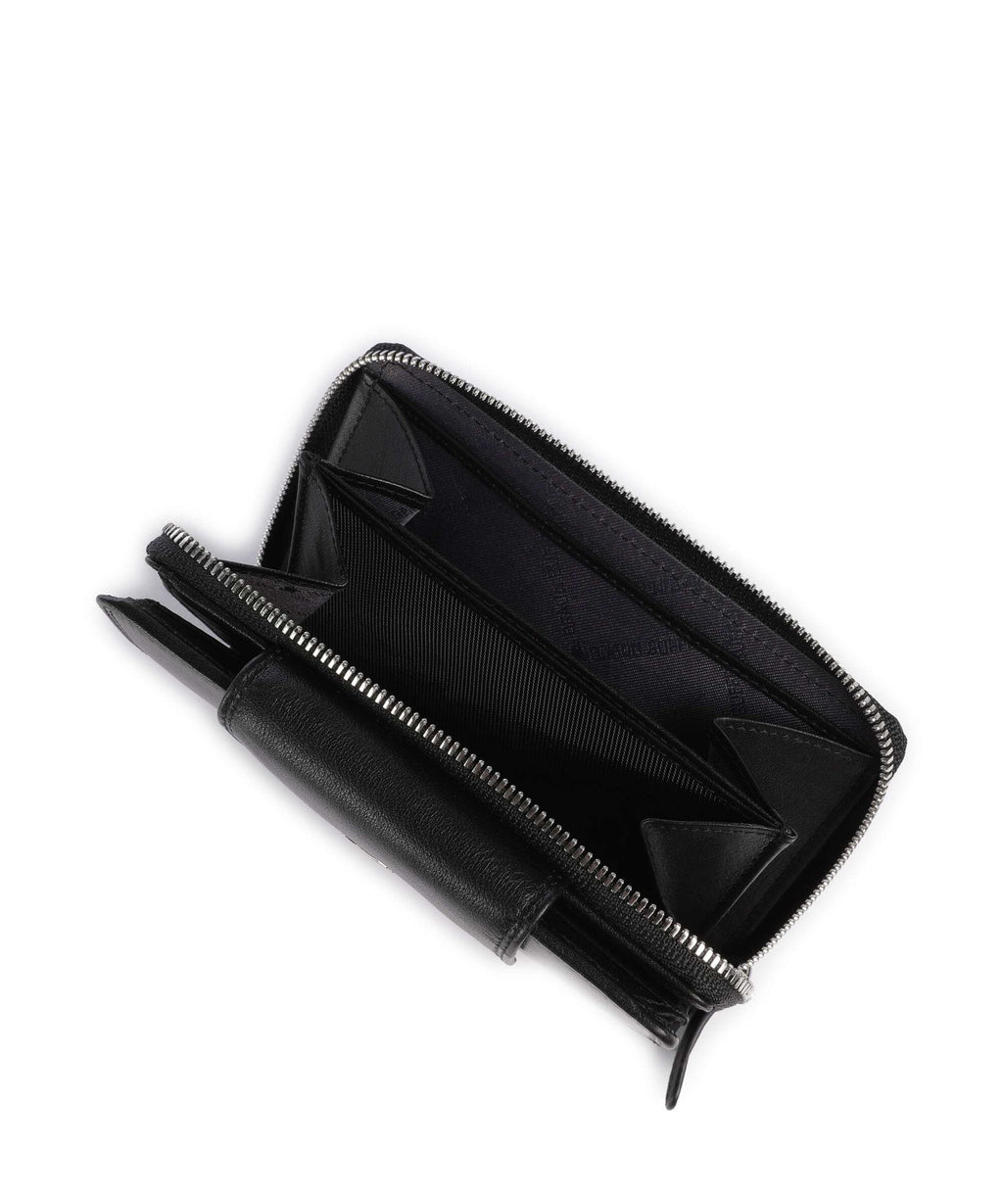 Braun Büffel Golf Wallet schwarz