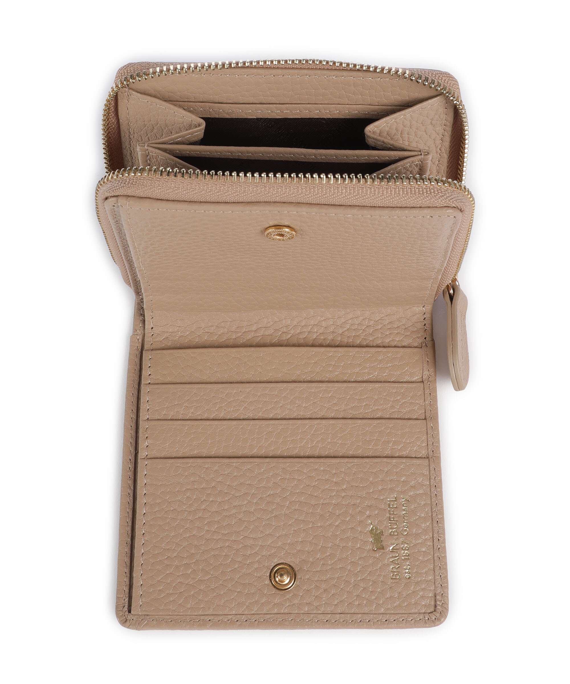 Braun Büffel Asti S Wallet caramel