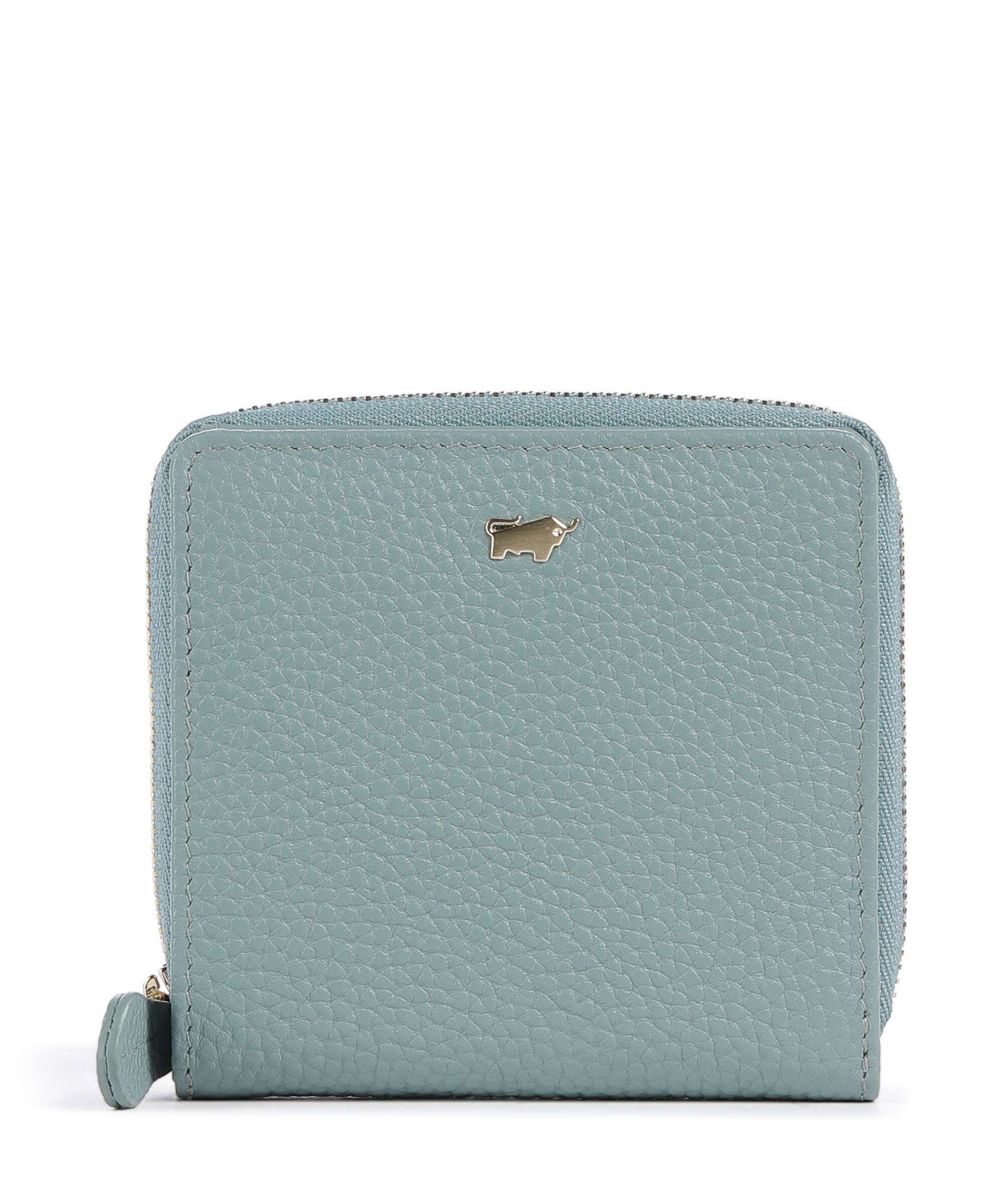 Braun Büffel Asti S Wallet green mistle