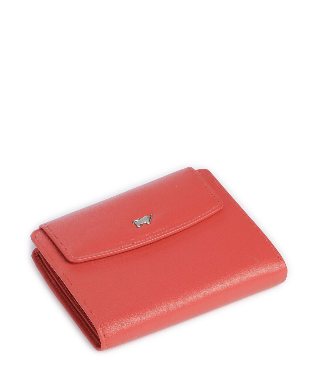 Braun Büffel Joy Wallet coral