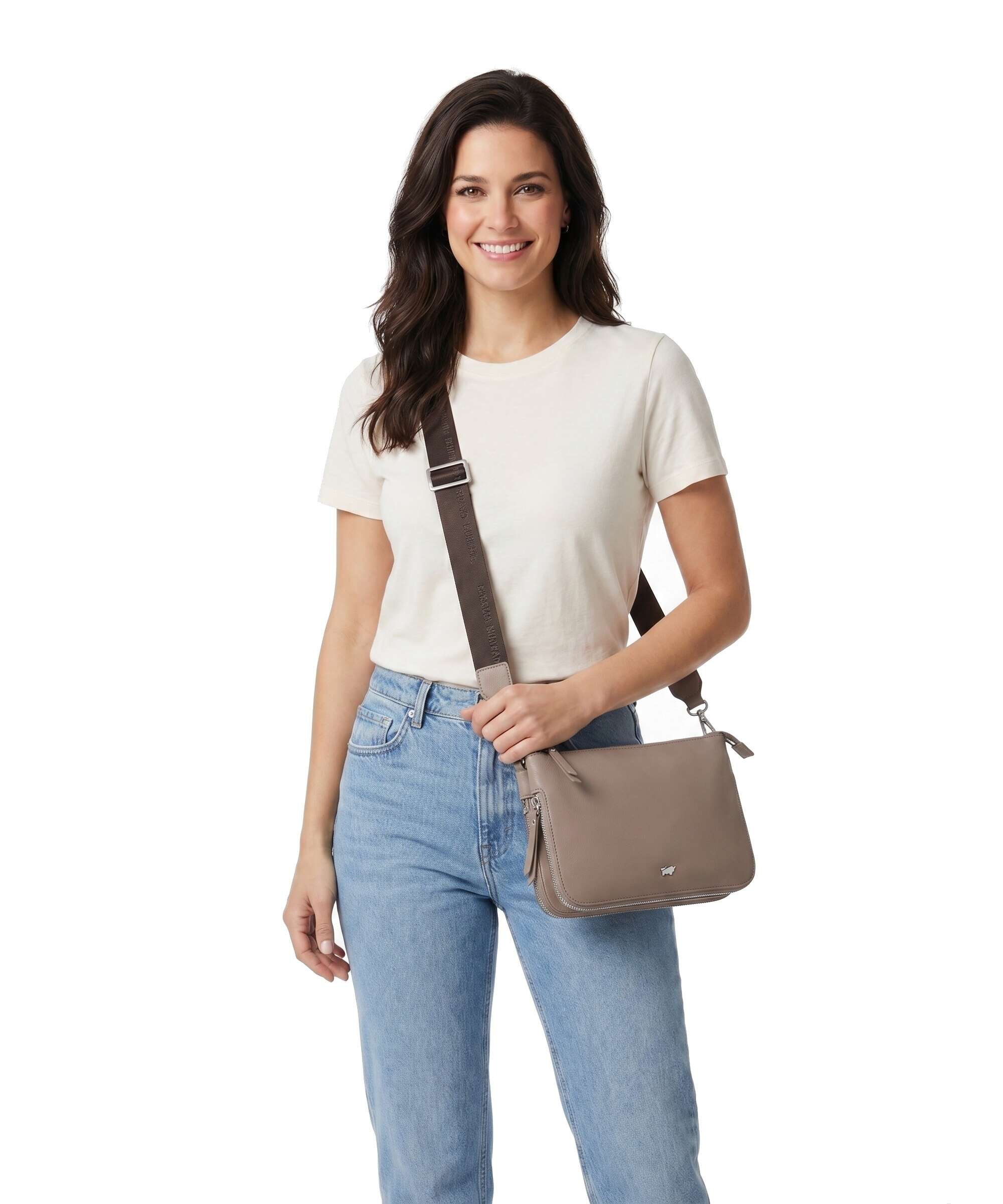 Braun Büffel Liv Crossbody bag taupe