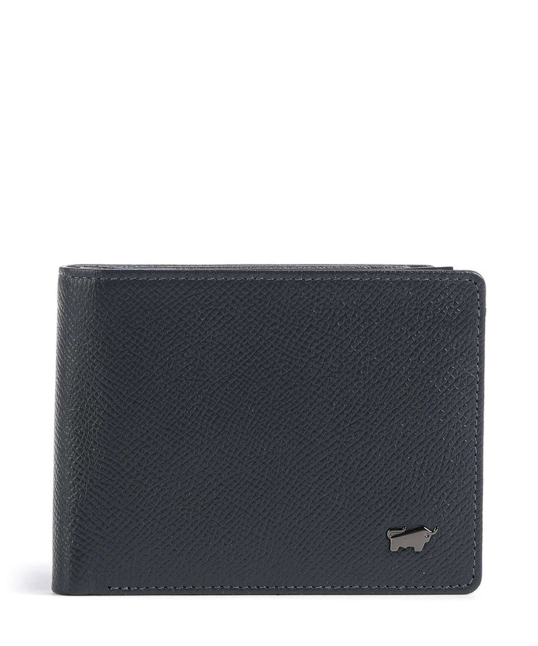 Braun Büffel Robin Wallet blau