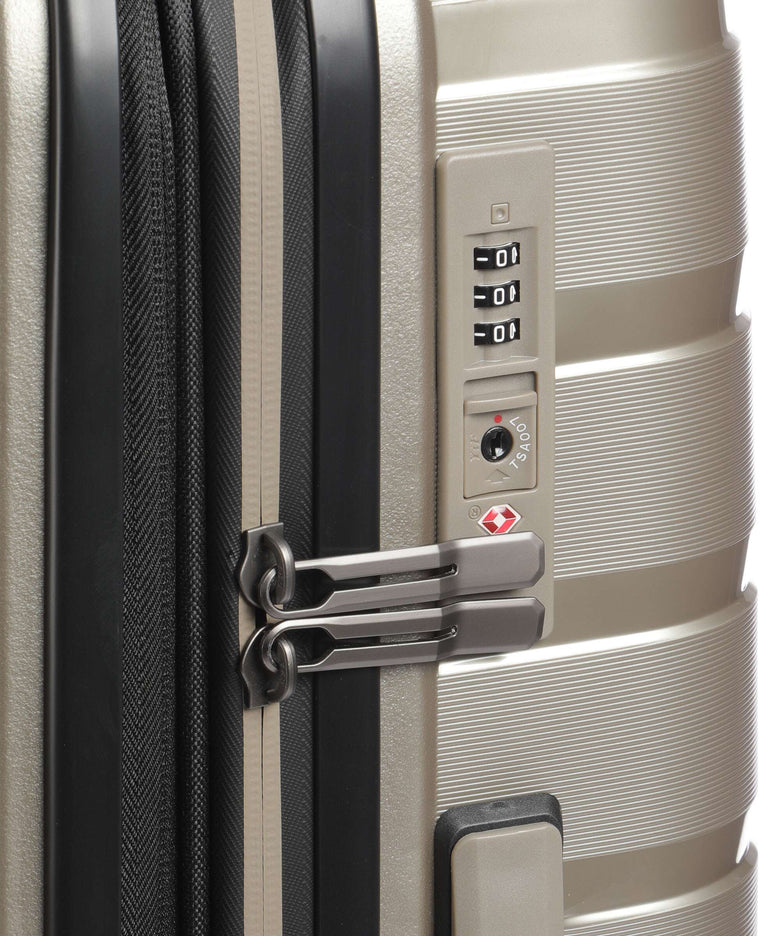 Travelite Air Base Suitcase set (4 wheels) champagner