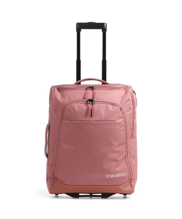Travelite Kick Off Matkalaukku pyörillä rosé