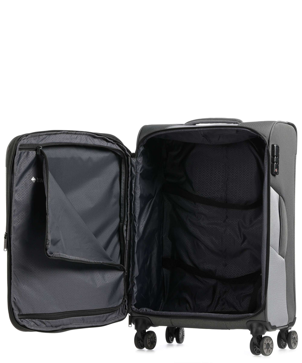 Travelite Viia Suitcase set (4 wheels) schiefer