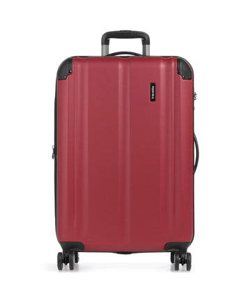 Travelite City 4-Pyöräiset matkalaukku rot