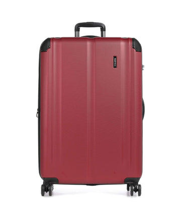 Travelite City 4-Pyöräiset matkalaukku rot