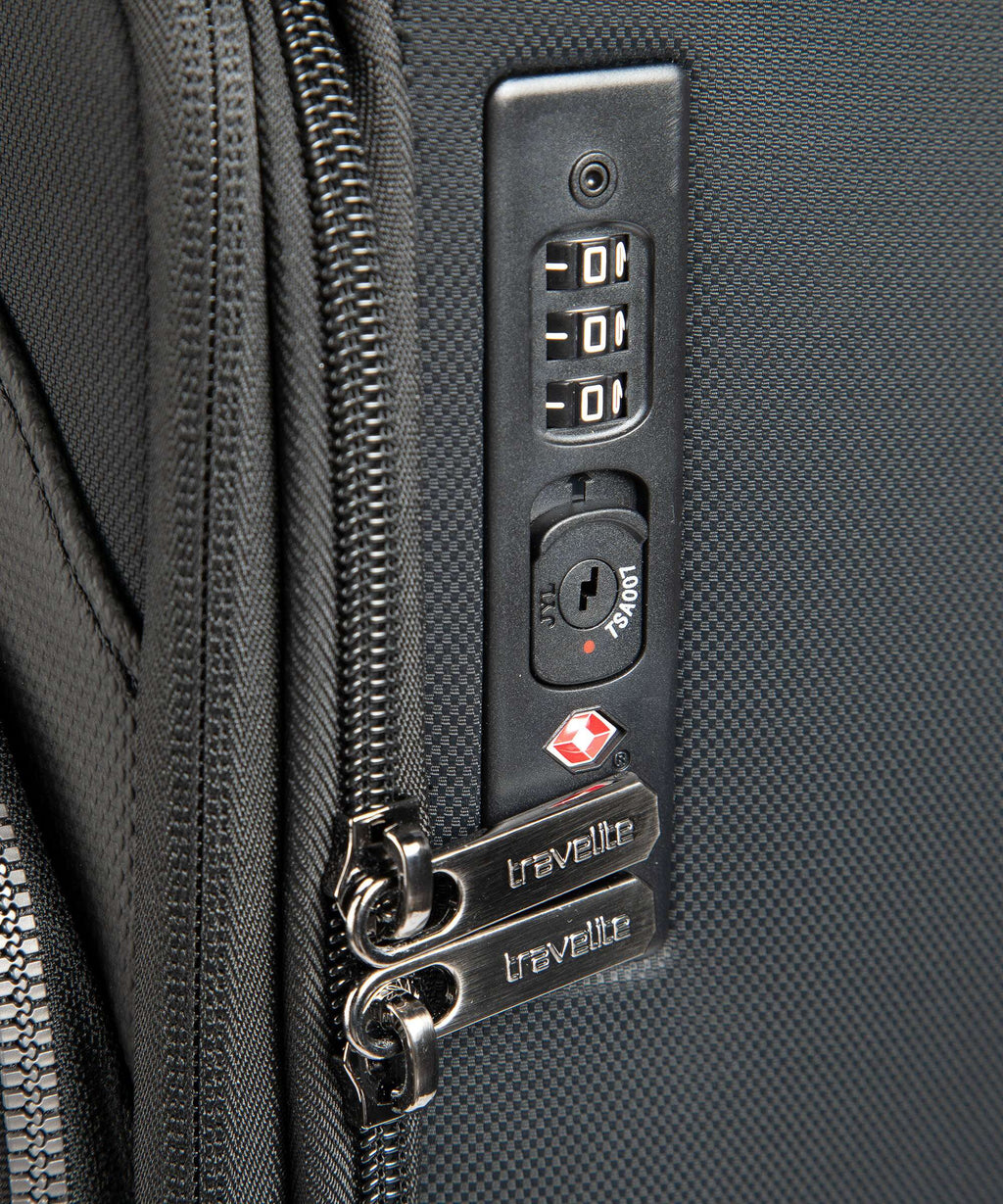 Travelite Priima L Spinner (4 wheels) schwarz