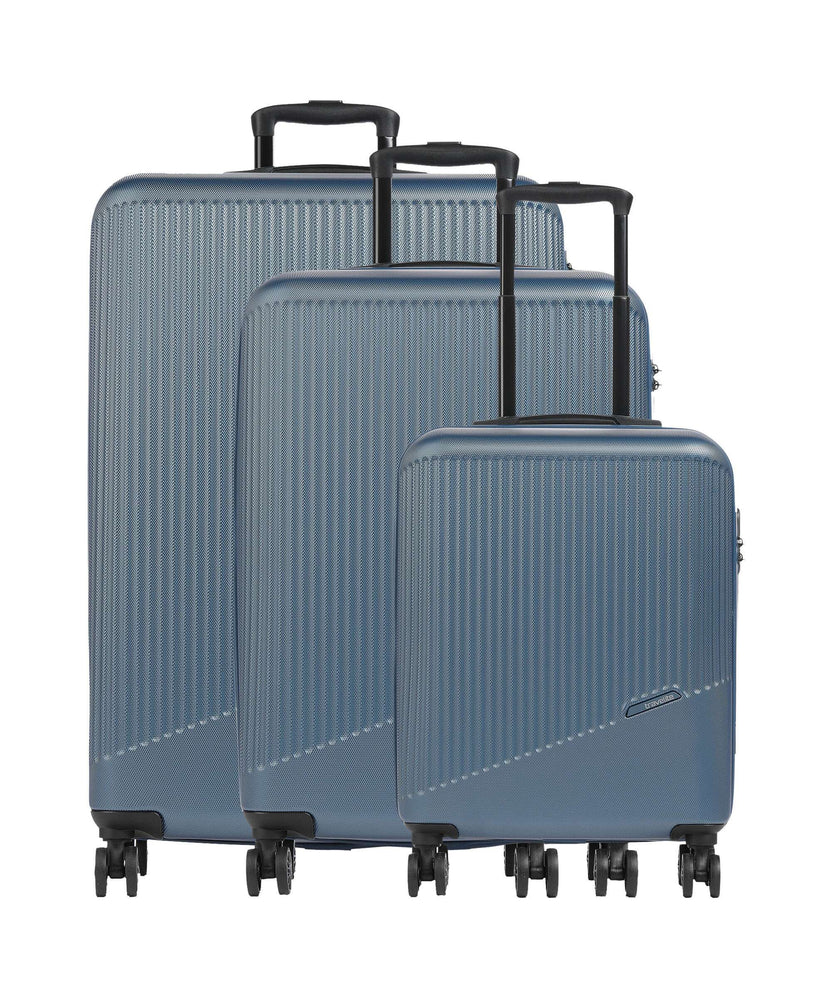 Travelite Bali Suitcase set (4 wheels) blau