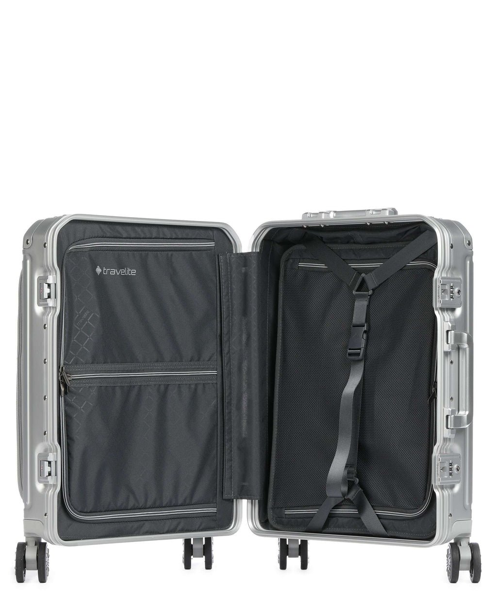 Travelite Next 2.0 Spinner (4 wheels) silber