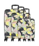 Travelite Cruise Matkalaukkusetti gelbe orchidee