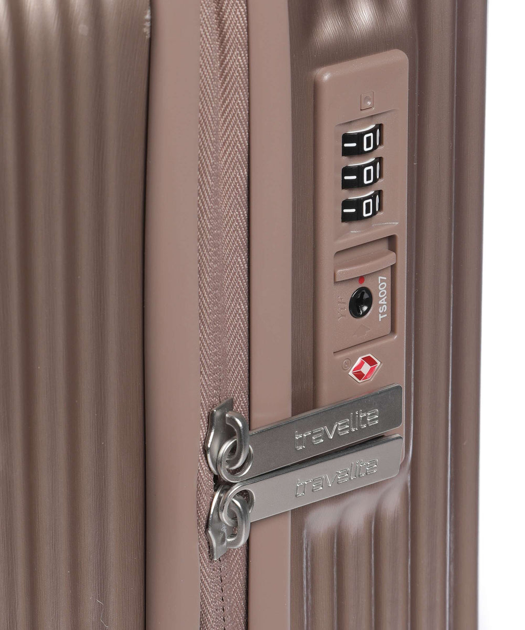 Travelite Paros Spinner (4 wheels) cappuccino