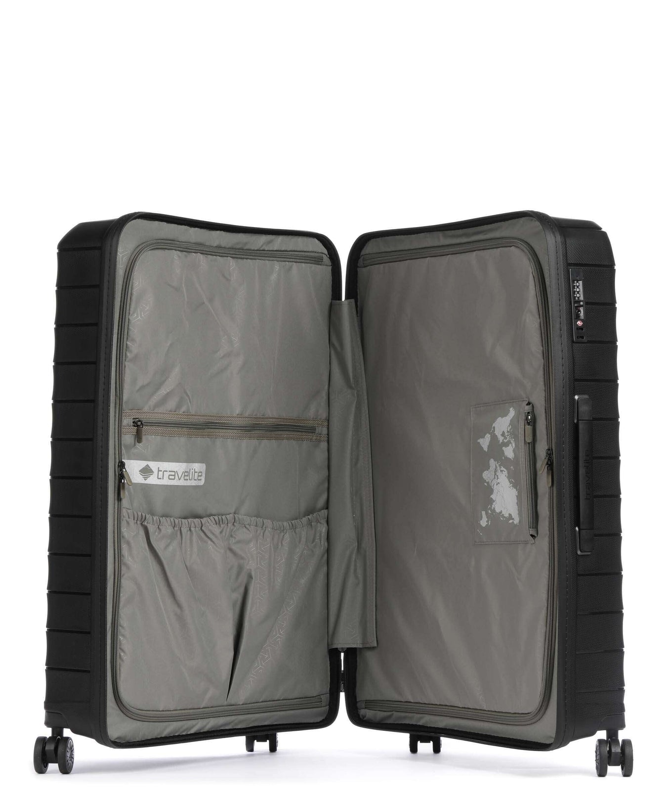 Travelite Mooby Spinner (4 wheels) schwarz