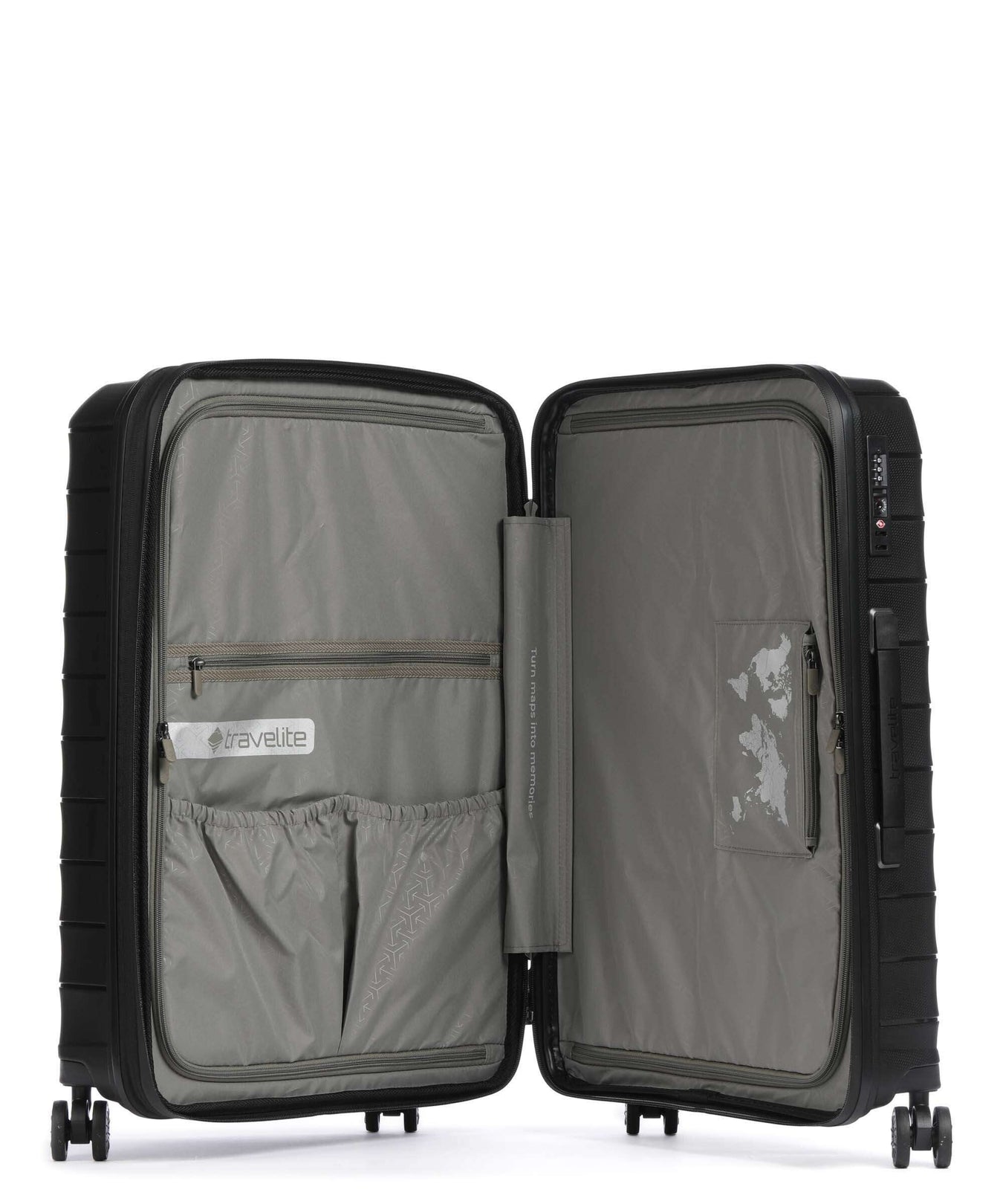 Travelite Mooby Spinner (4 wheels) schwarz