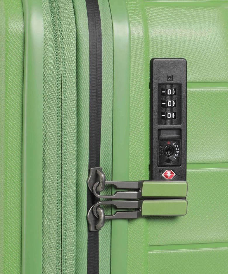 Travelite Mooby Spinner (4 wheels) grün