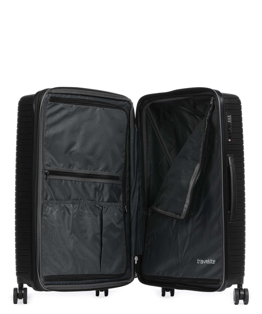 Travelite Orbita Suitcase set (4 wheels) schwarz