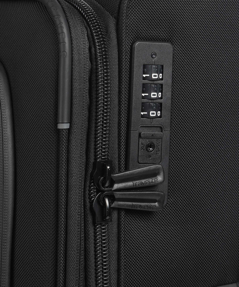 Travelite Crosslite 5.0 Spinner (4 wheels) schwarz