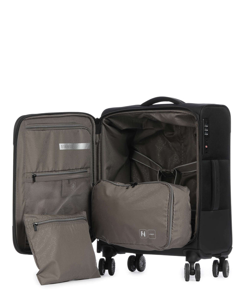 Travelite Crosslite 5.0 Spinner (4 wheels) schwarz