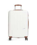 Travelite Bali 4-Pyöräiset matkalaukku weiss/cognac