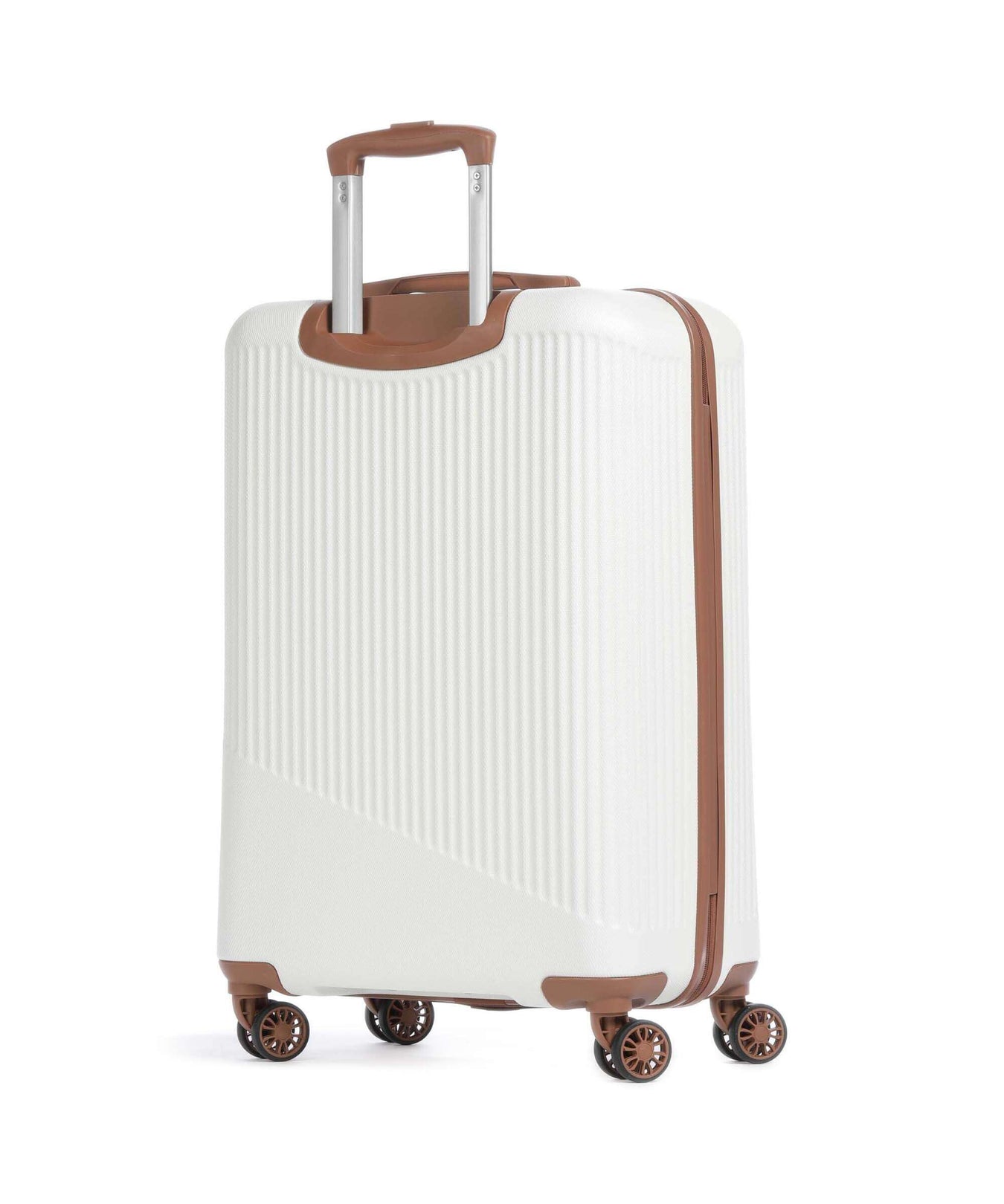 Travelite Bali Spinner (4 wheels) weiss/cognac