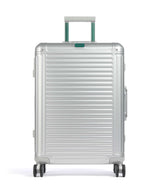 Travelite Next 4-Pyöräiset matkalaukku silber/grün