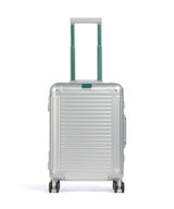 Travelite Next 4-Pyöräiset matkalaukku silber/grün