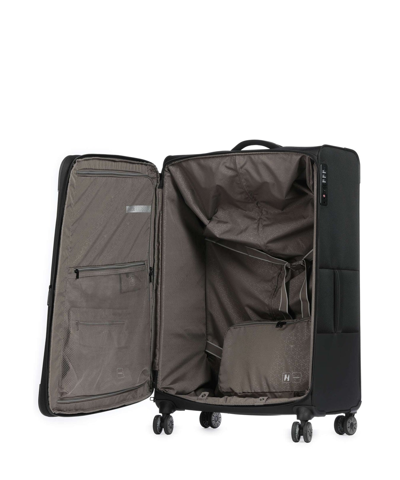 Travelite Crosslite Spinner (4 wheels) schwarz