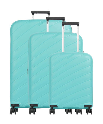 Travelite Burano Matkalaukkusetti aqua