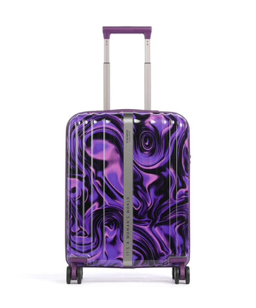 Travelite Lascana Edition 4-Pyöräiset matkalaukku purple swirl
