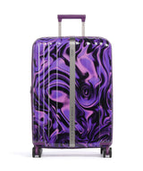 Travelite Lascana Edition 4-Pyöräiset matkalaukku purple swirl