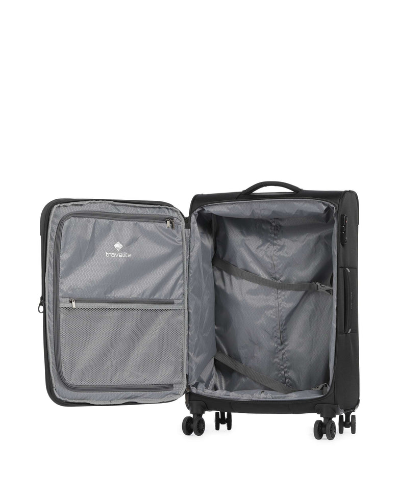 Travelite Umbria Spinner (4 wheels) black