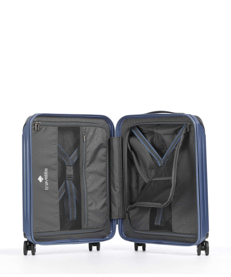 Travelite Dynamiic Spinner (4 wheels) denim blue