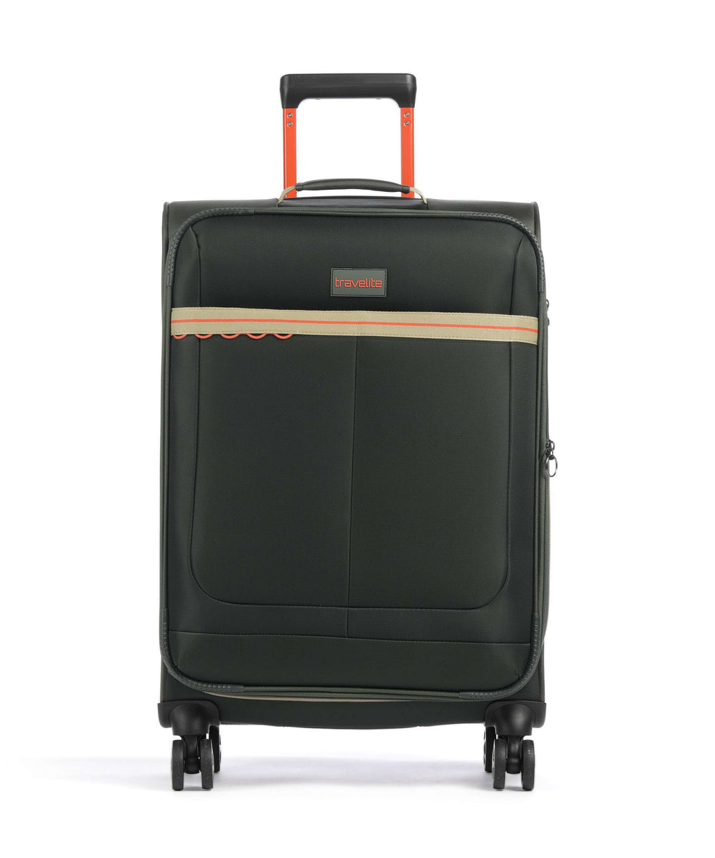 Travelite Color Craze Spinner (4 wheels) oliv