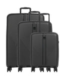 Travelite Air Stripe Matkalaukkusetti black