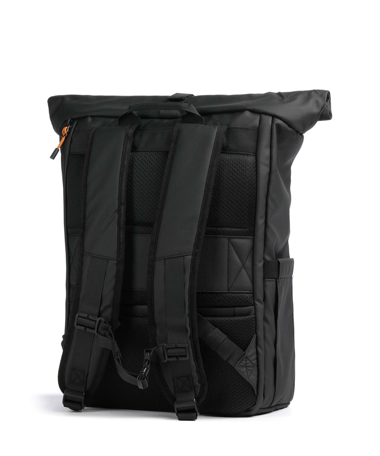 Travelite Briize M Rolltop backpack black
