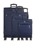 Travelite Priego Suitcase set (4 wheels) navy