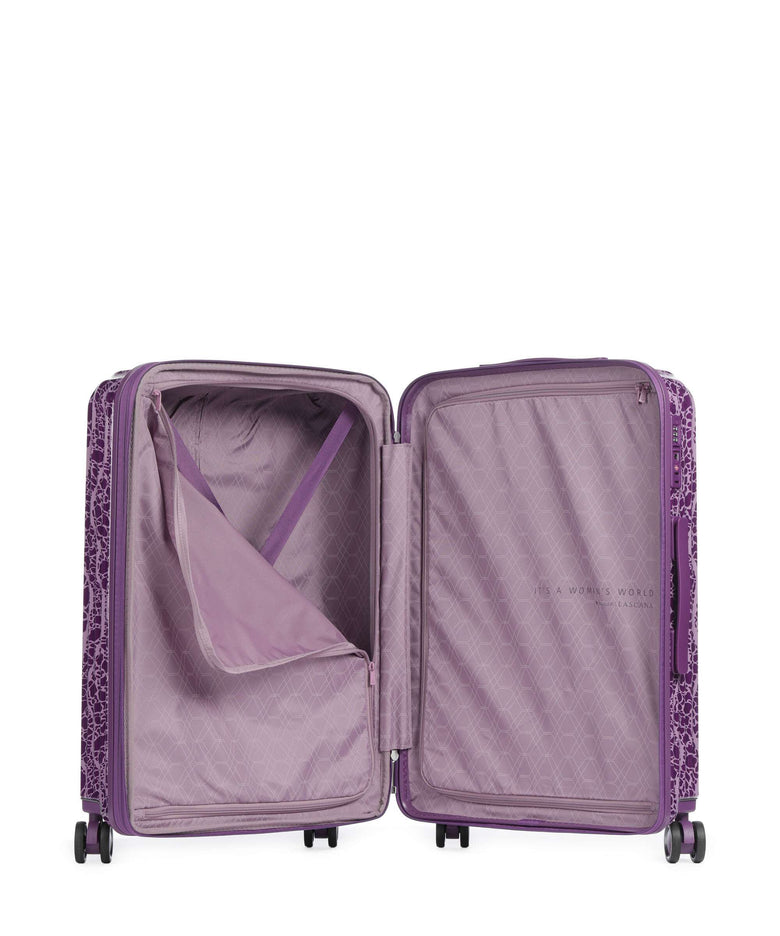 Travelite Lascana Edition Suitcase set (4 wheels) plum