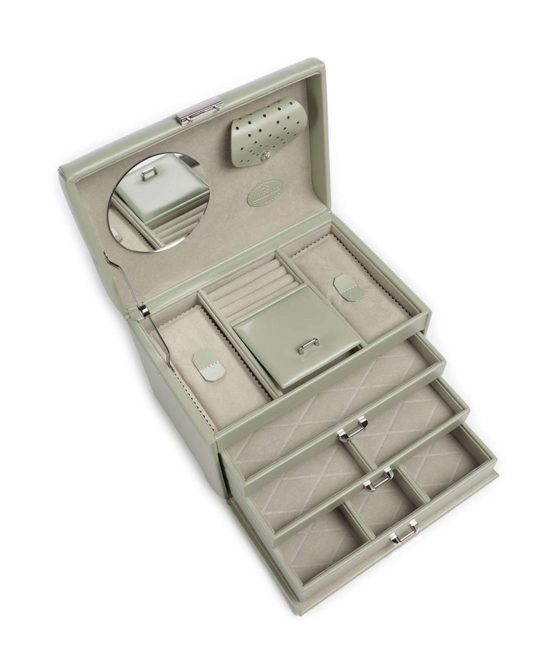 Windrose Merino 4 Etagen Jewelry box salbei