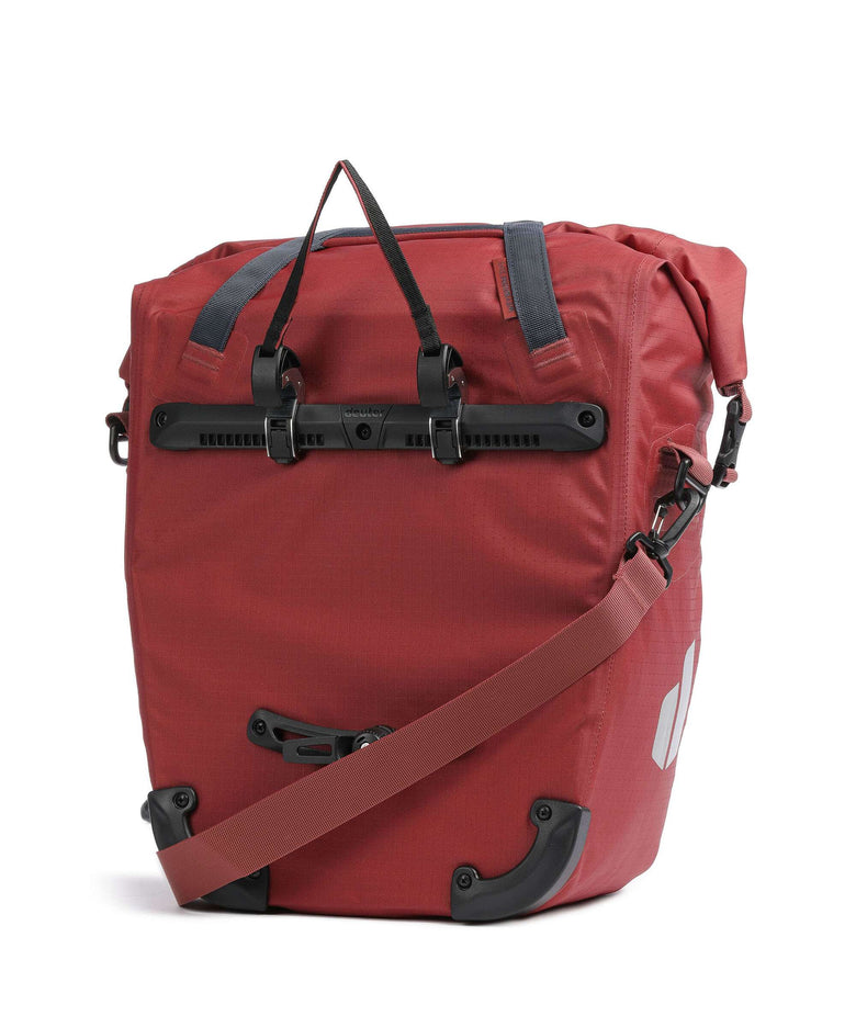Deuter Weybridge 20+5 bike pannier redwood