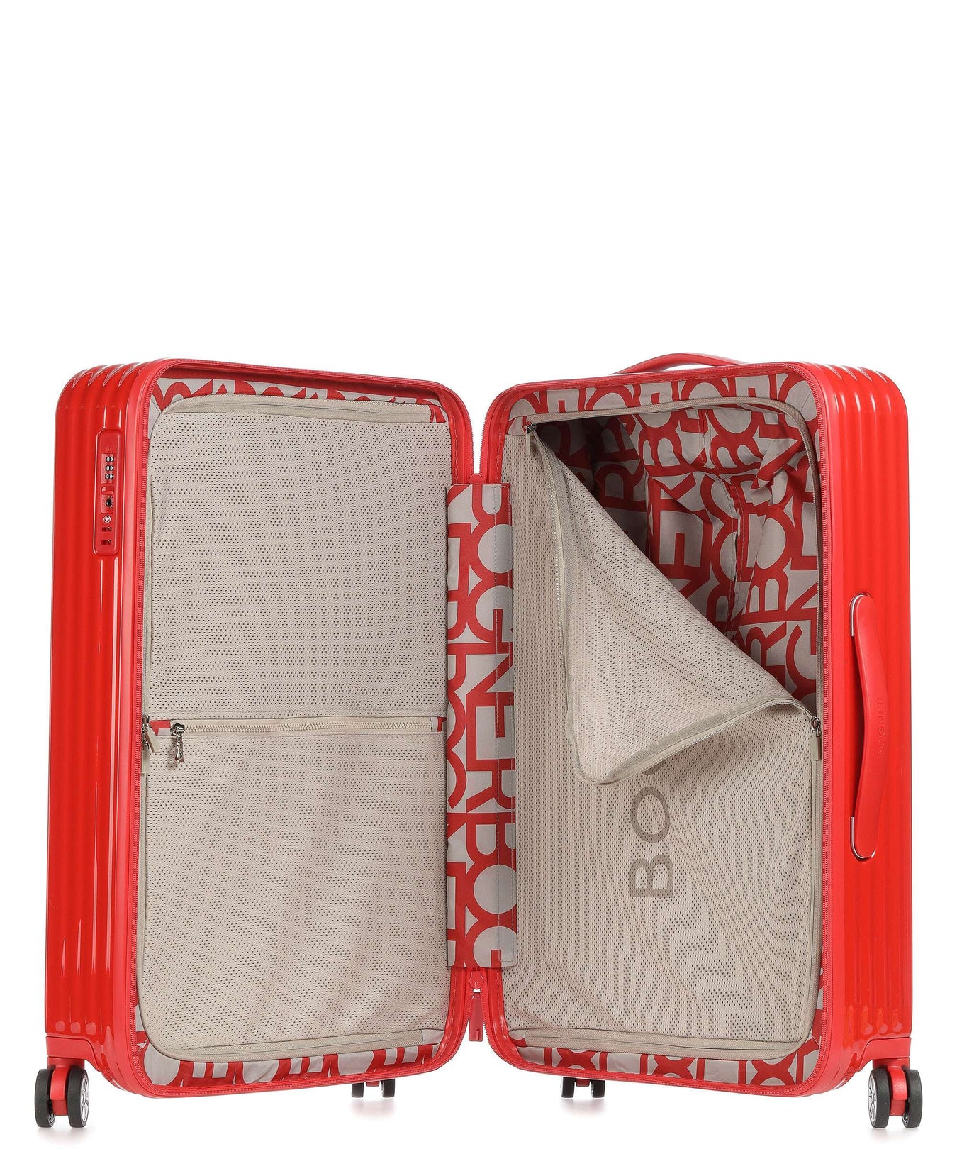 Bogner Piz c65 Spinner (4 wheels) red