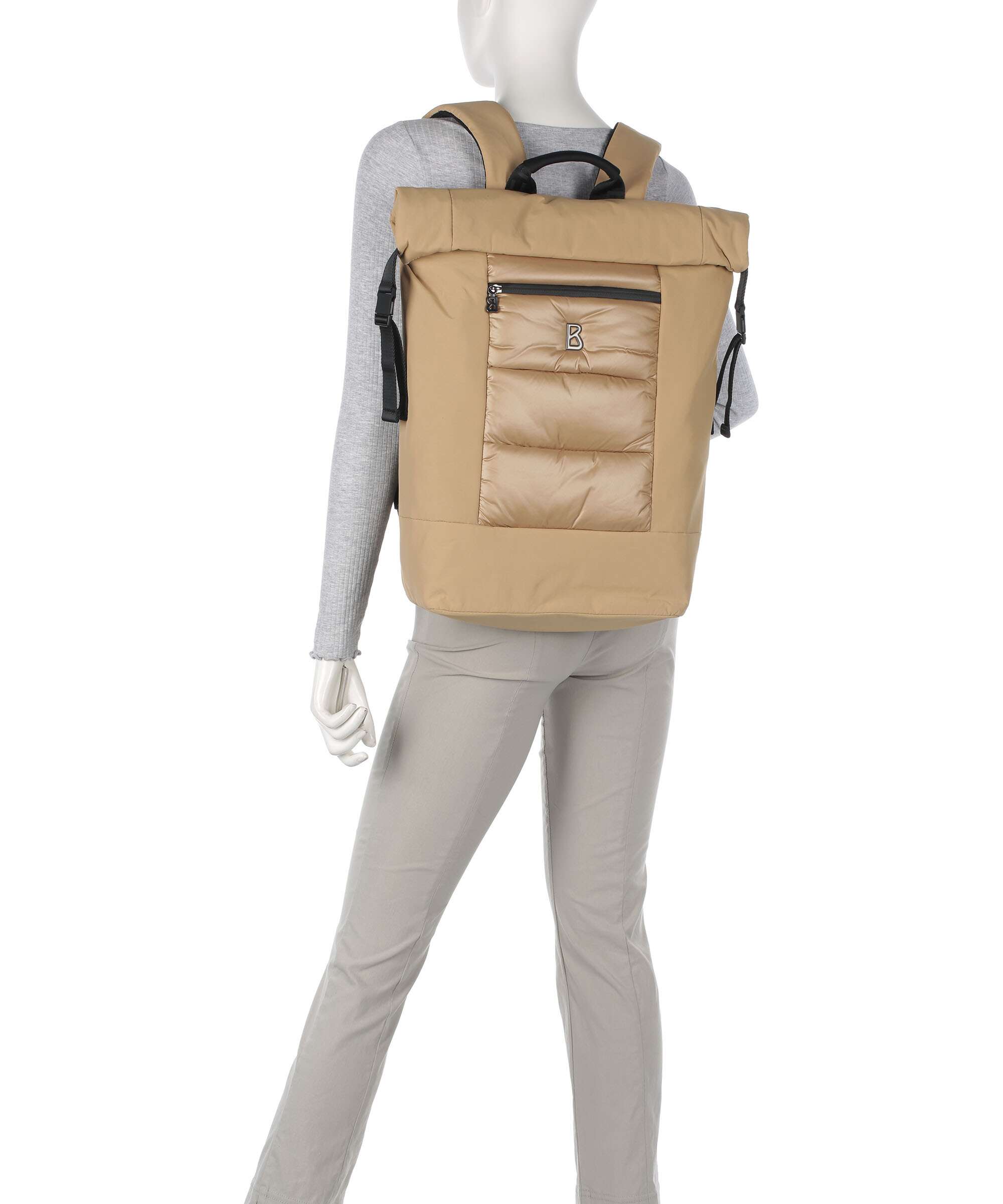 Bogner Monarch Leon Rolltop backpack tannin