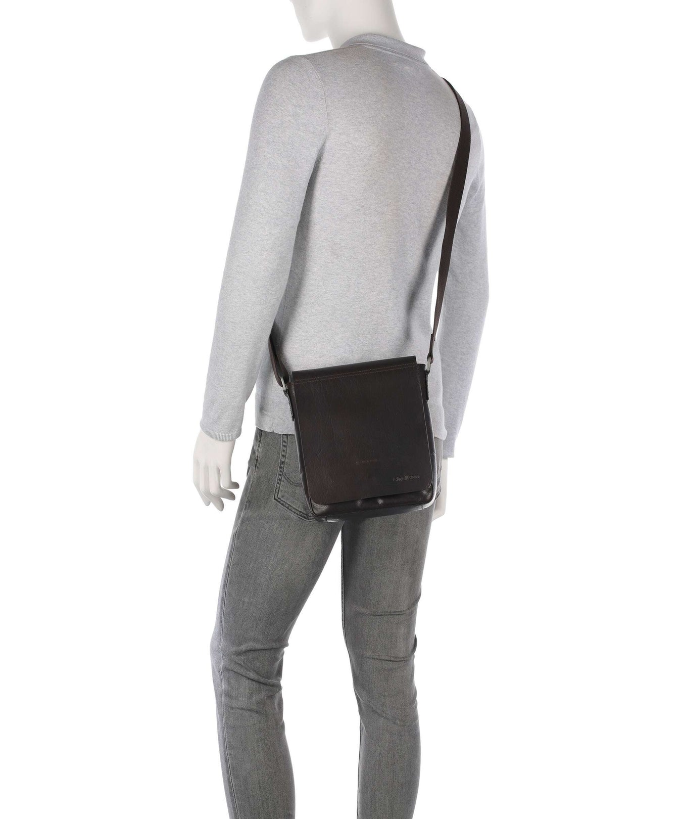 Strellson Abbey Crossbody bag darkbrown