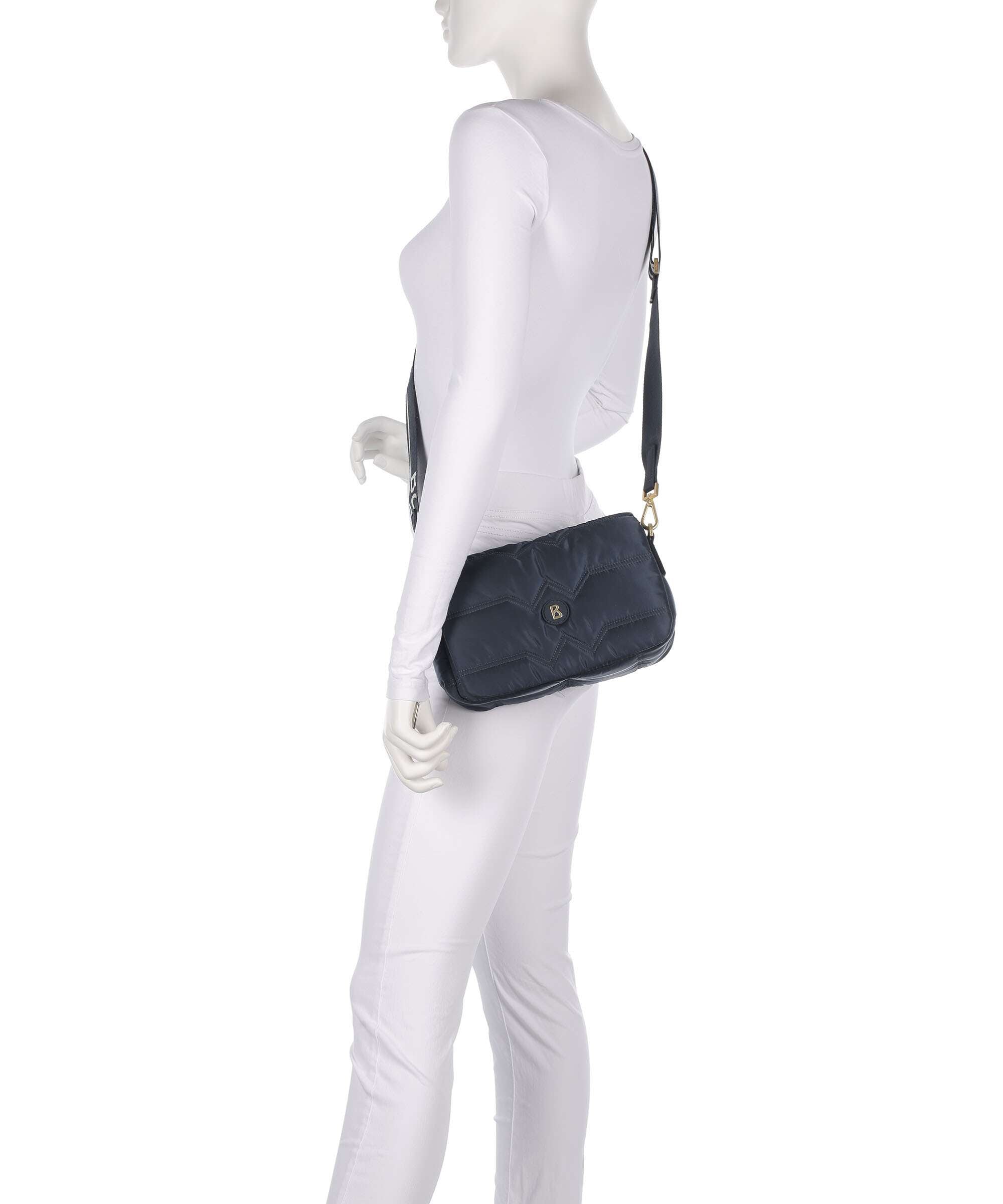 Bogner Wallis Tessuto Bar Crossbody bag dark blue